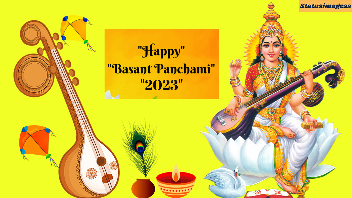 50+ Happy Basant Panchami Images, Saraswati Puja Image, Wishes, Basant